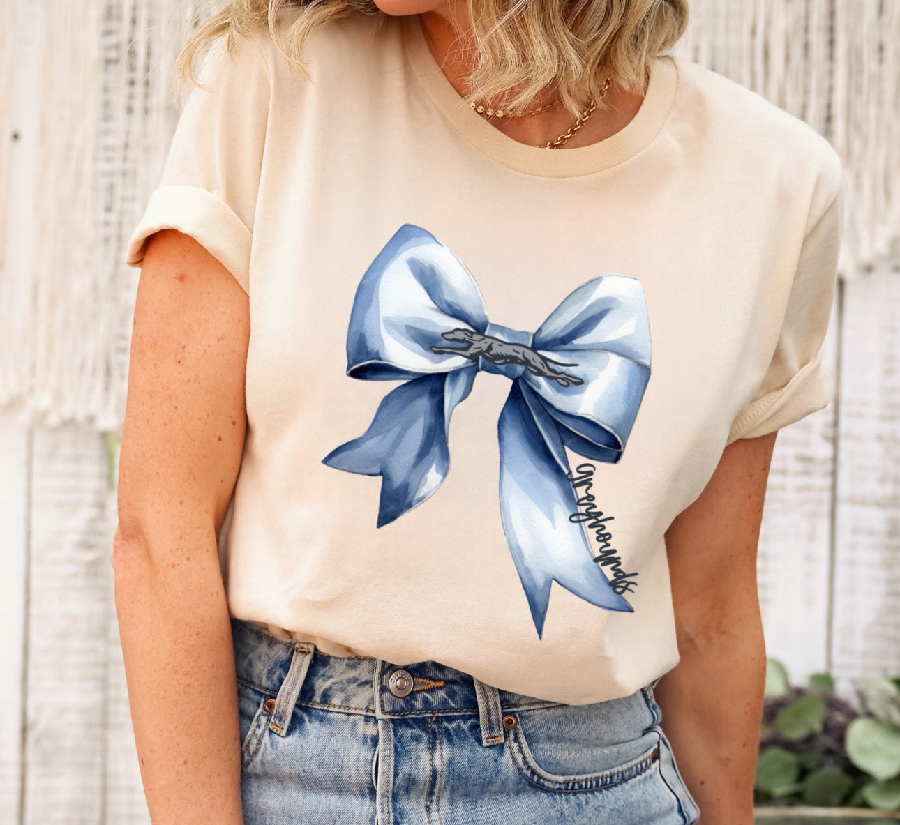 Watercolor Bow Mascot (ANY School/Color)