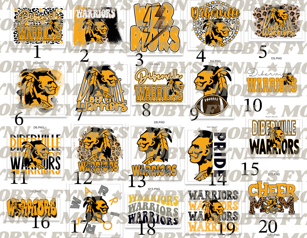 Diberville School Sale Sublimation ONLY Sale