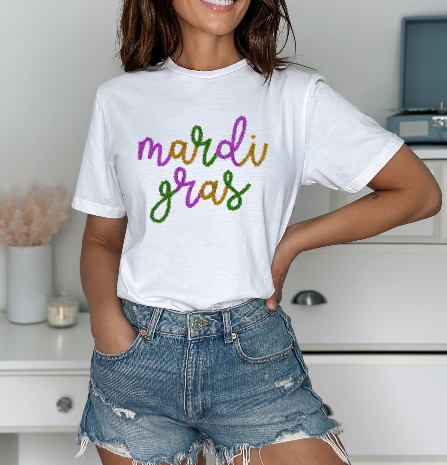 Mardi Gras FAUX Tinsel