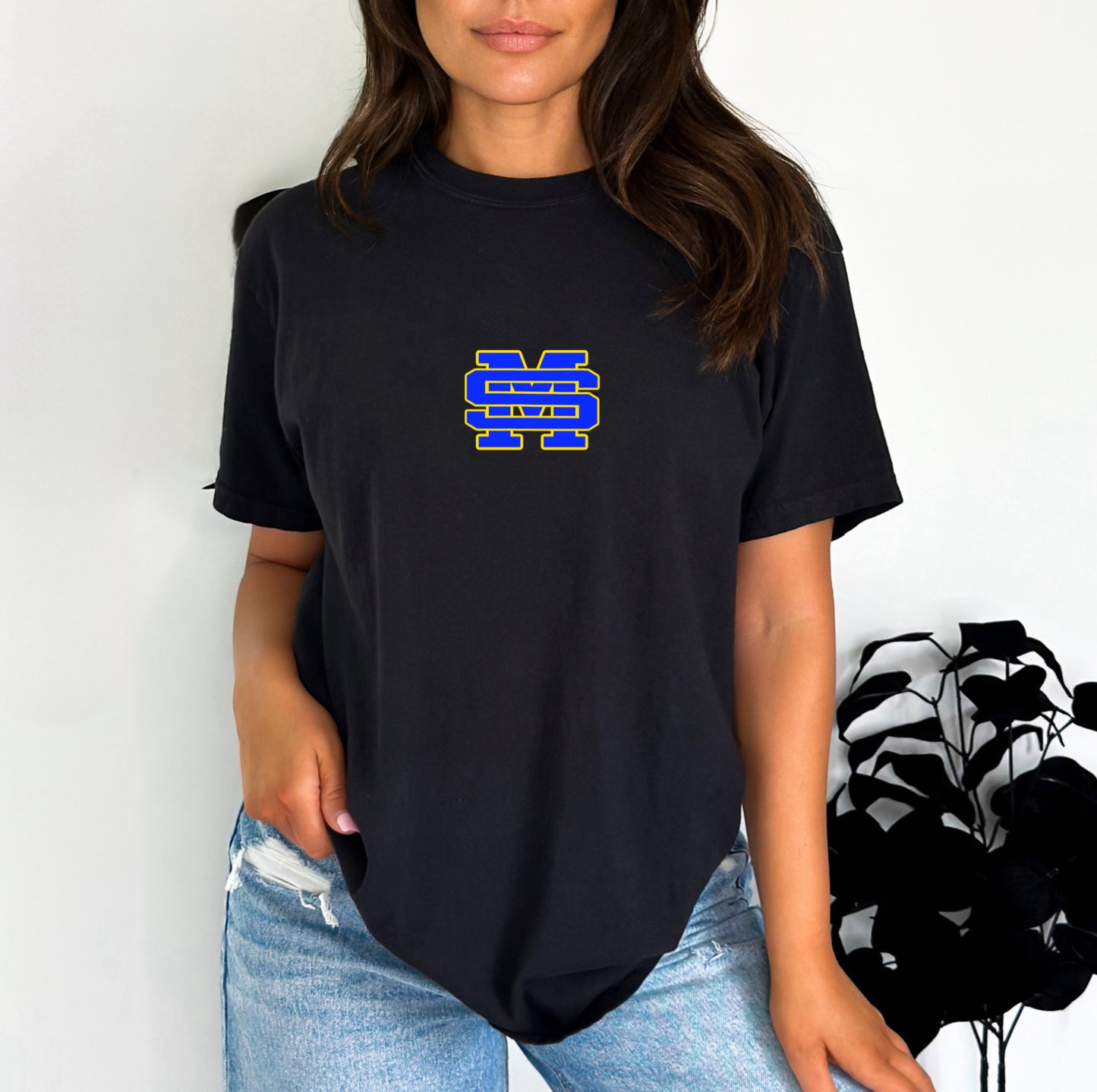 Simple Chest Logo (Any school-tell me in checkout notes)