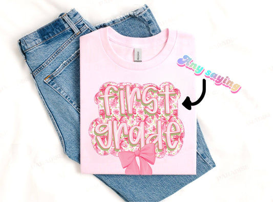 Pink Bow Grade