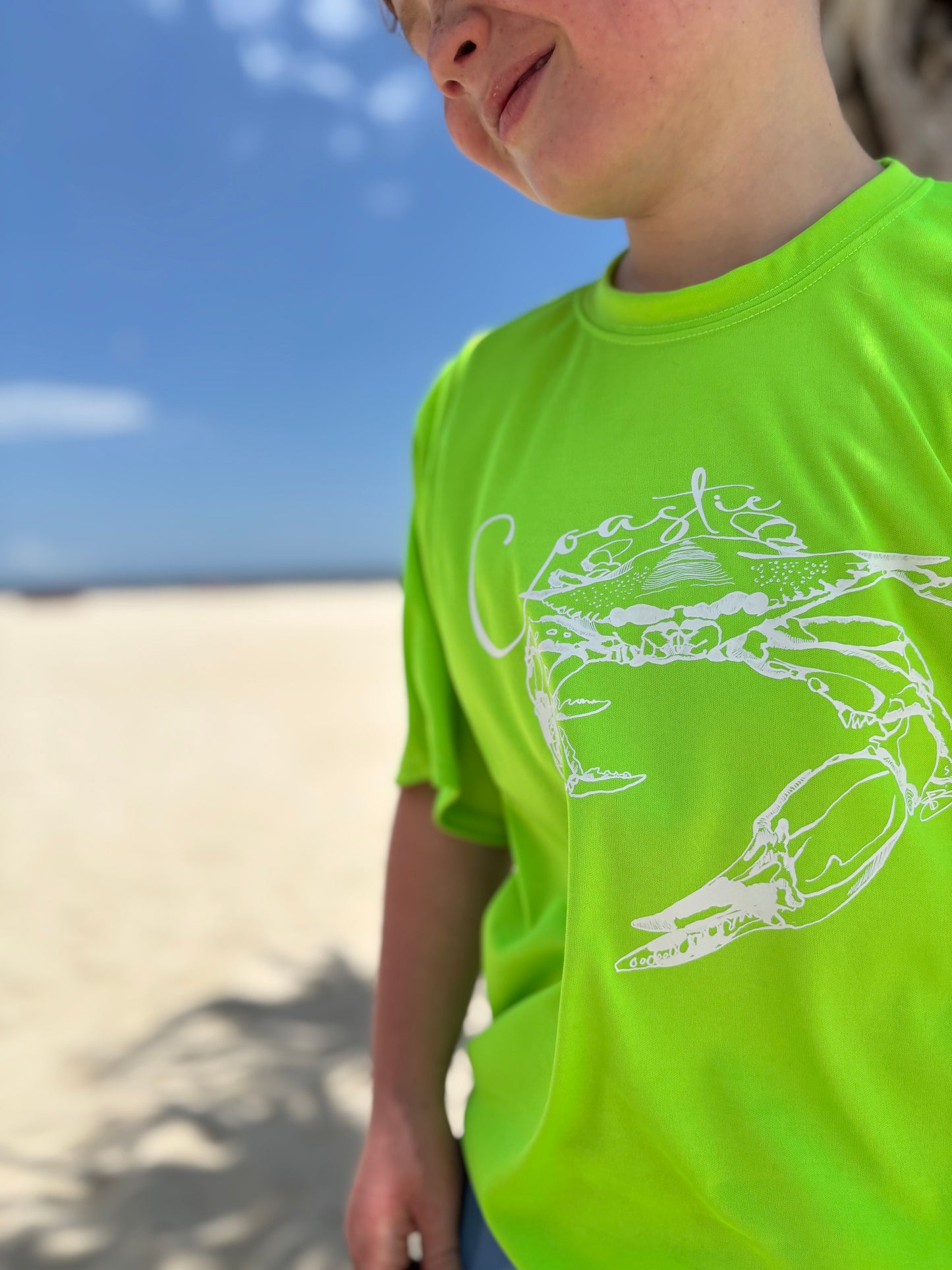 Coastie White (Please tell me front/back print in order notes & your animal/shirt color)