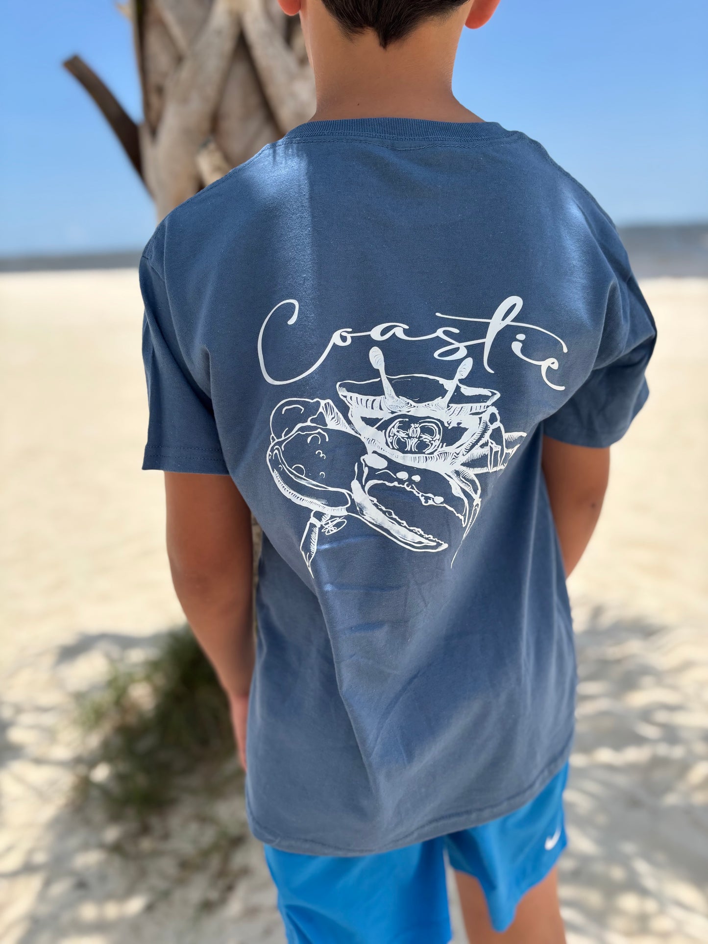Coastie White (Please tell me front/back print in order notes & your animal/shirt color)