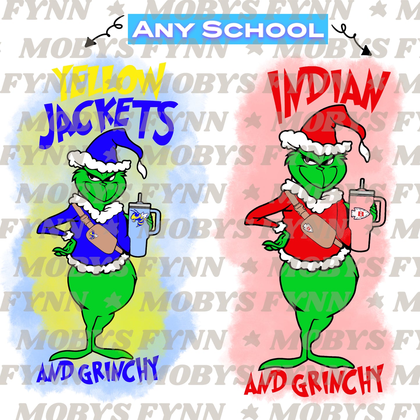 Mascot + Grinchy