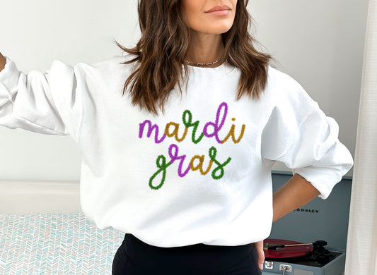 Mardi Gras FAUX Tinsel