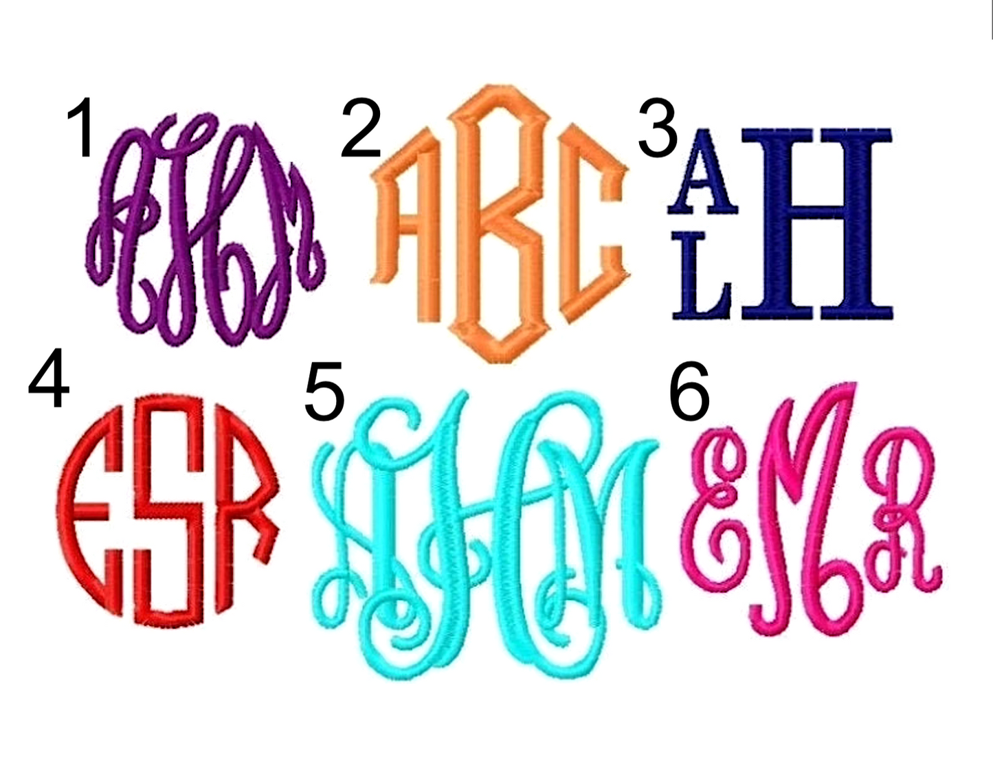 Youth & Adult Monogrammed Baseball Cap
