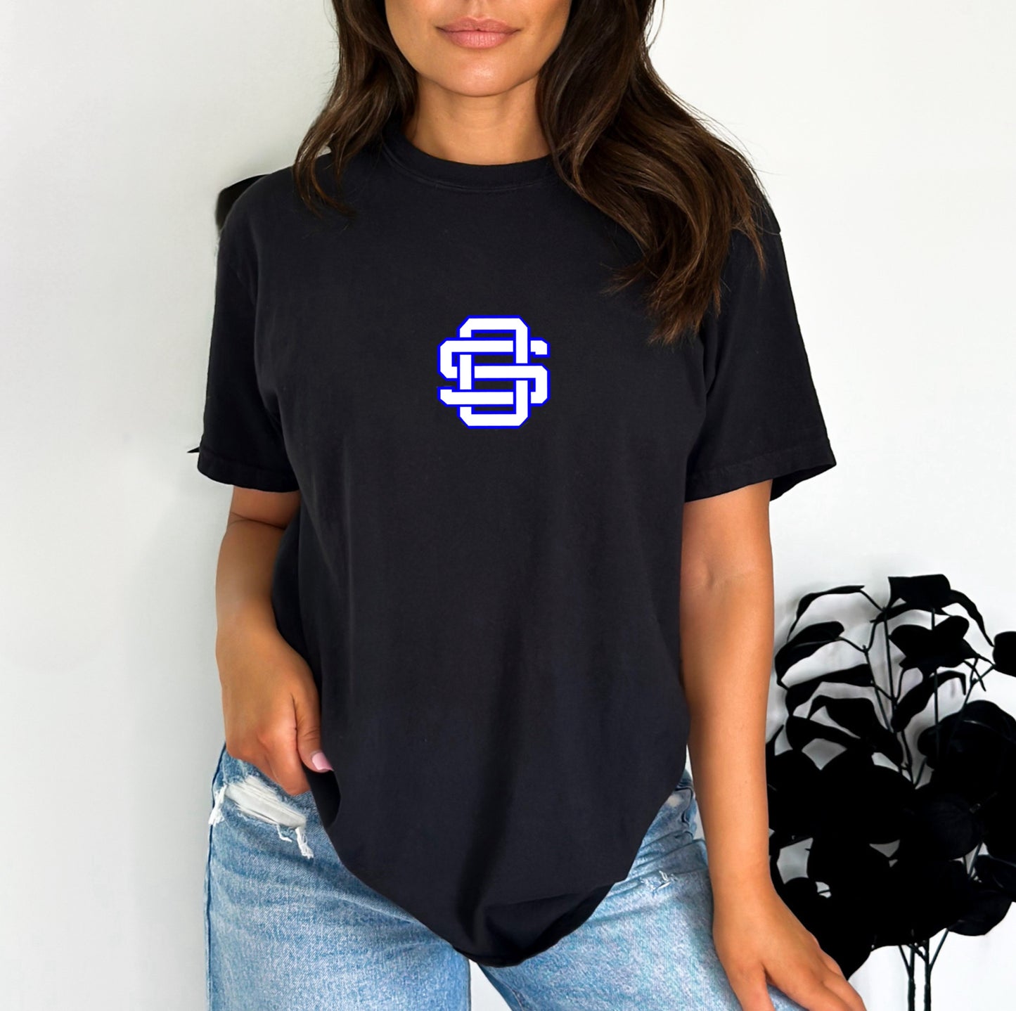 Simple Chest Logo (Any school-tell me in checkout notes)