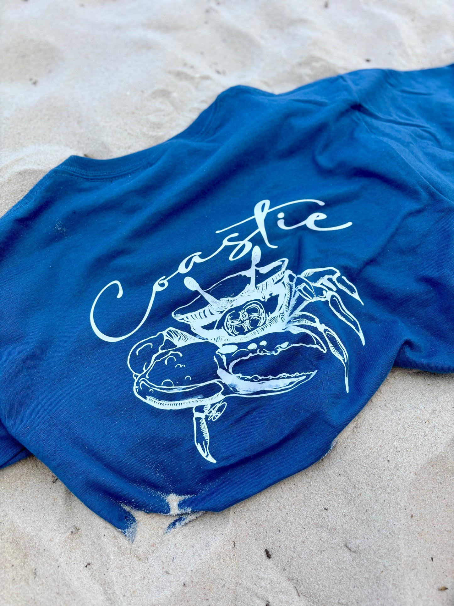Coastie White (Please tell me front/back print in order notes & your animal/shirt color)