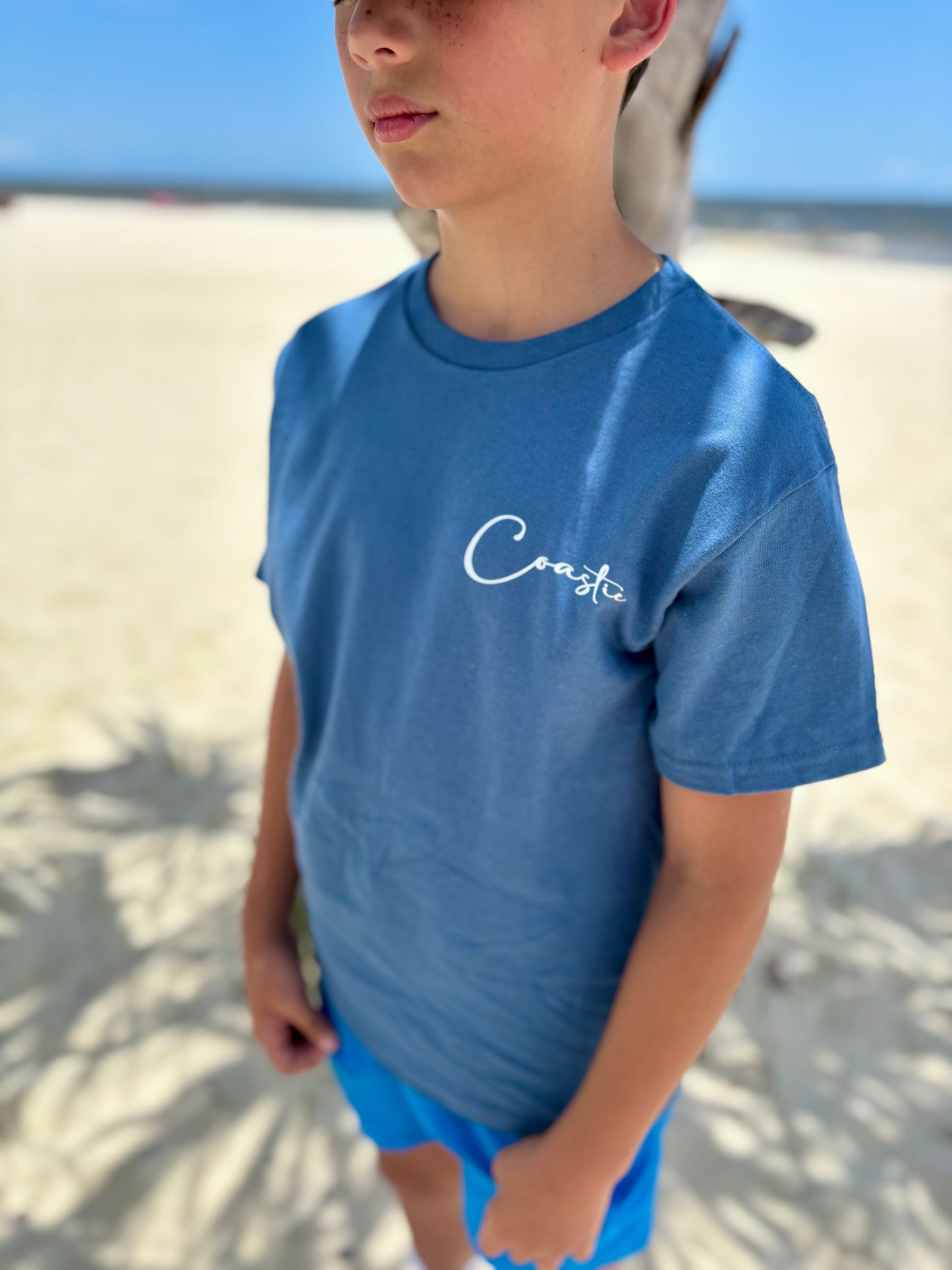 Coastie White (Please tell me front/back print in order notes & your animal/shirt color)