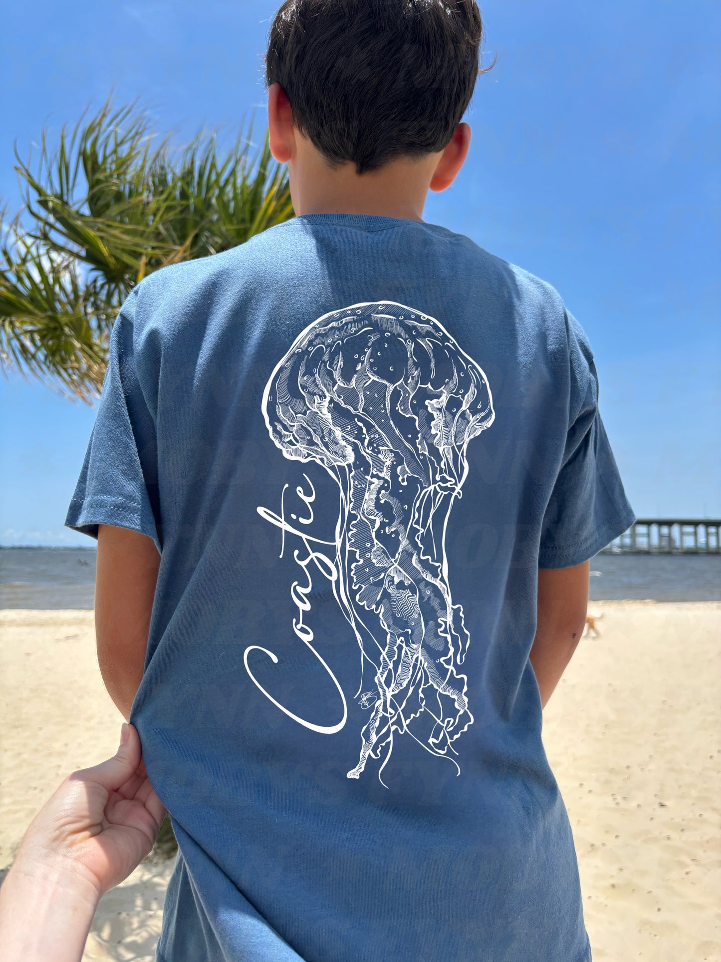 Coastie White (Please tell me front/back print in order notes & your animal/shirt color)