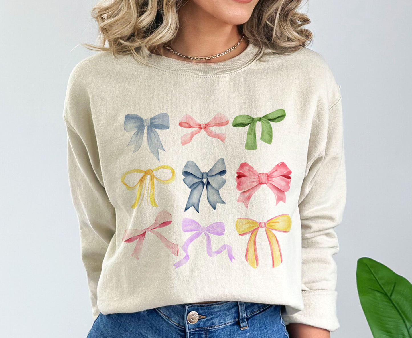 Watercolor Bows