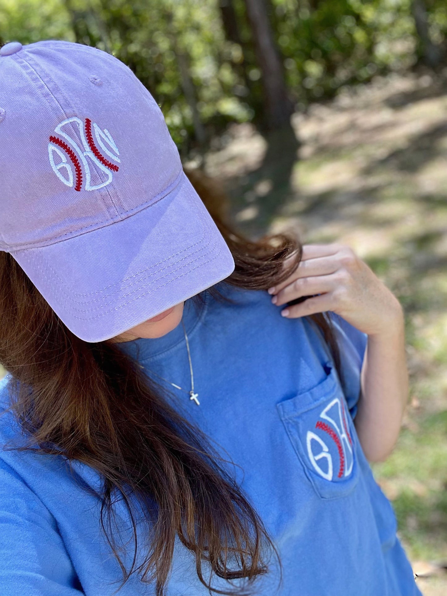 Youth & Adult Monogrammed Baseball Cap