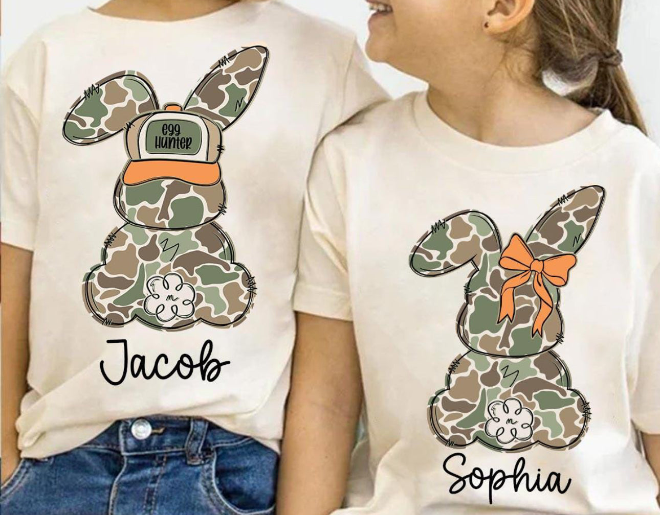 Camo Easter Bunny