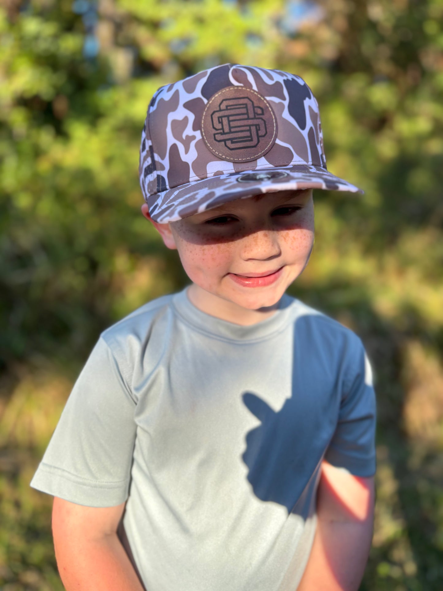 Laser-Stitch Camo Hat