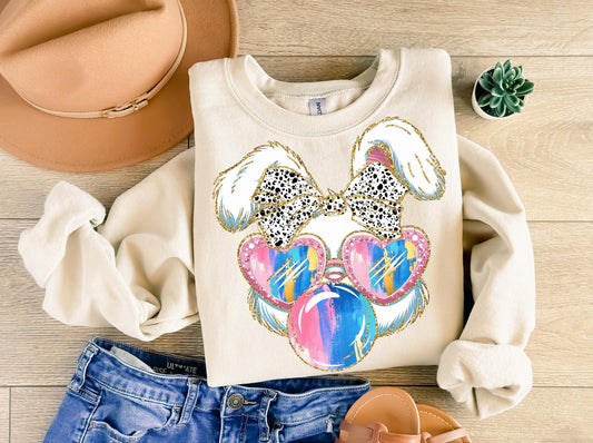 Bunny Glass Bubblegum (Closed Eyes)