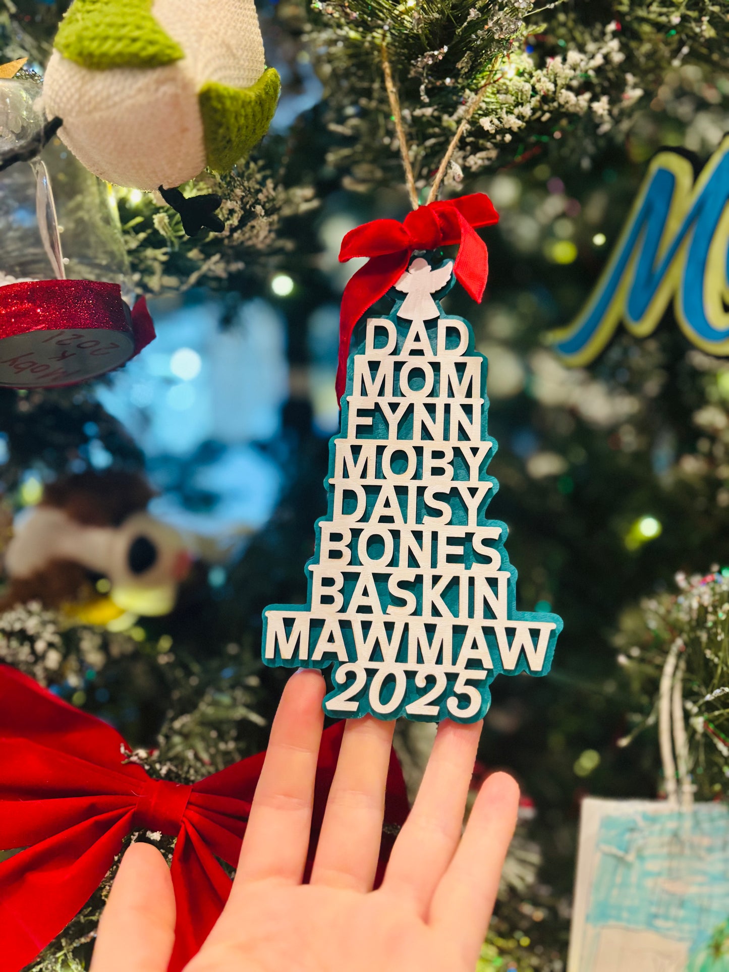Family Ornament (names go in checkout)