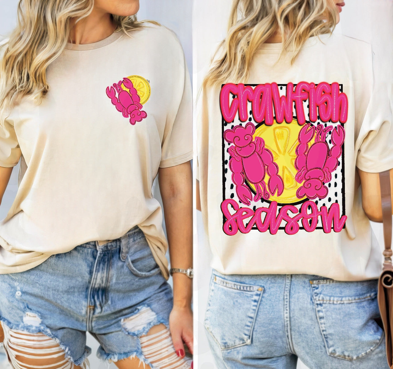 Crawfish Season (Front & Back)