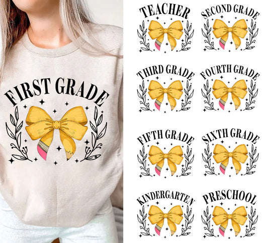 Pencil Bow (Any Saying)