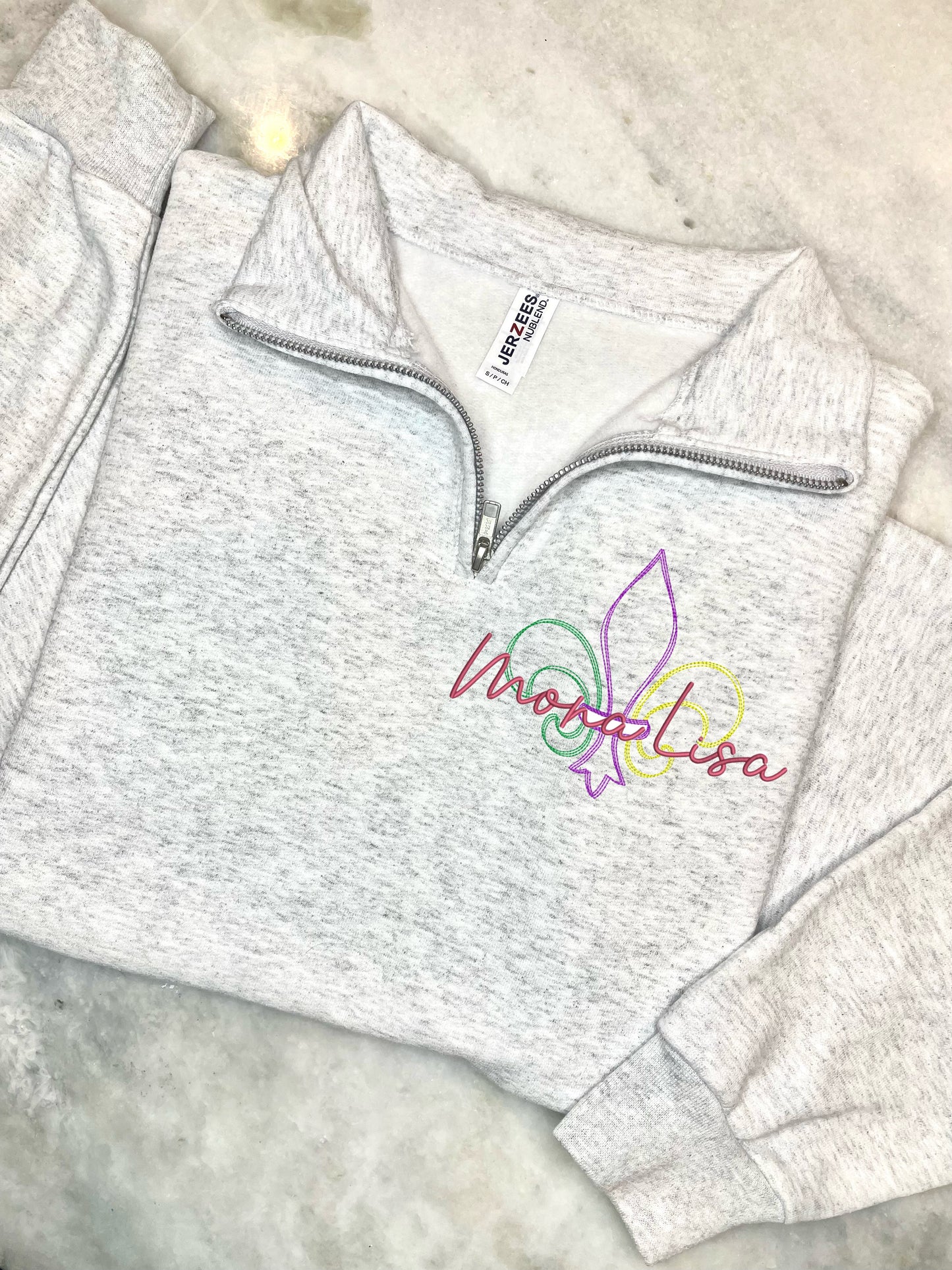 Mardi Gras Fleur De Lis Pocket