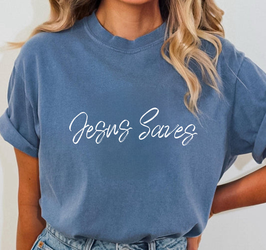 Jesus Saves Sunkissed Script