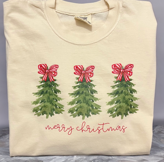 Merry Christmas 3 Trees