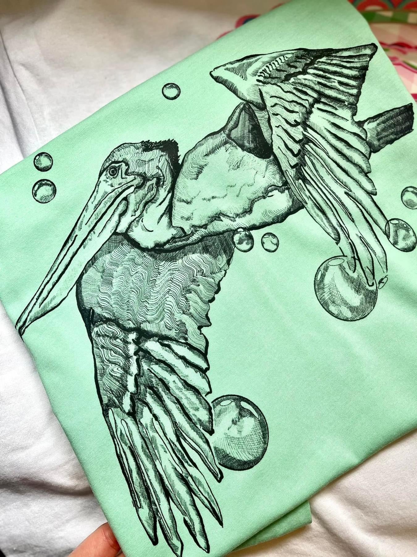 Pelican Flying