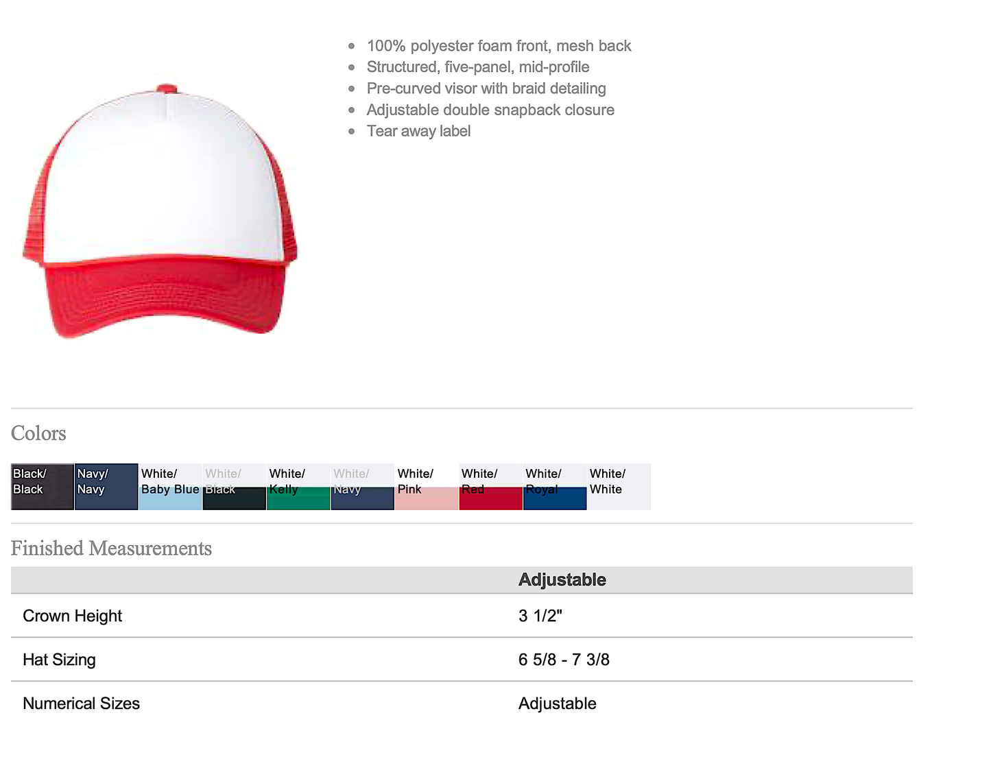 Custom Trucker Hat