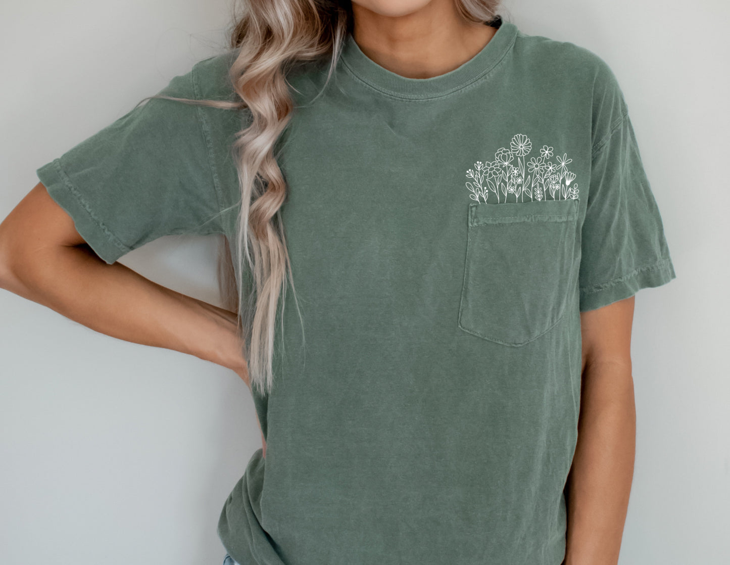 Wildflower Pocket Tee