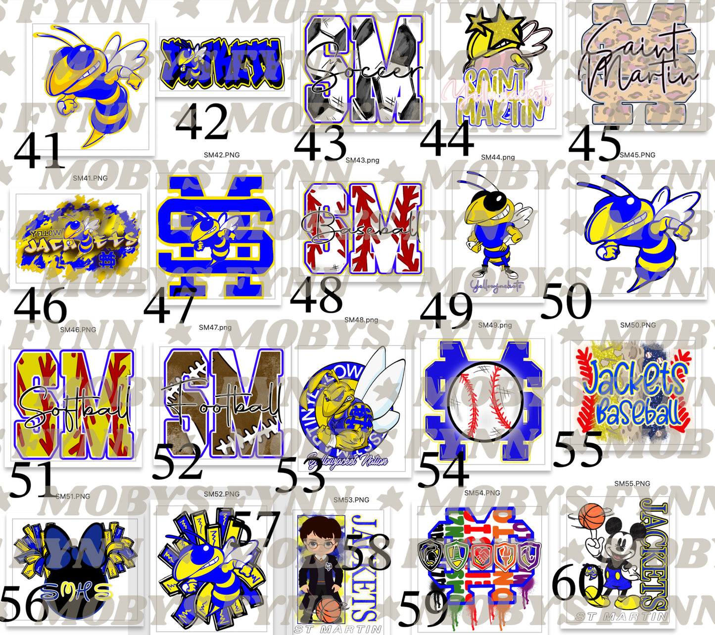 St Martin School Sale Sublimation ONLY Sale