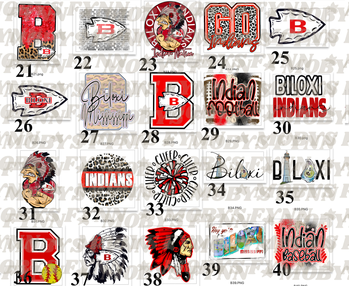 Biloxi School Sale Sublimation ONLY Sale