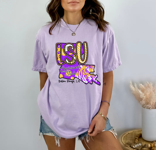 LSU Doodle States