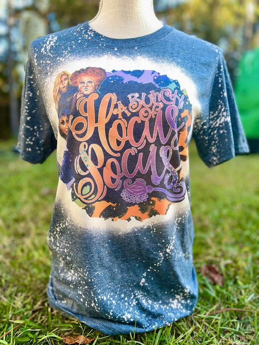 It’s Just A Bunch Of Hocus Pocus BLEACHED Tee