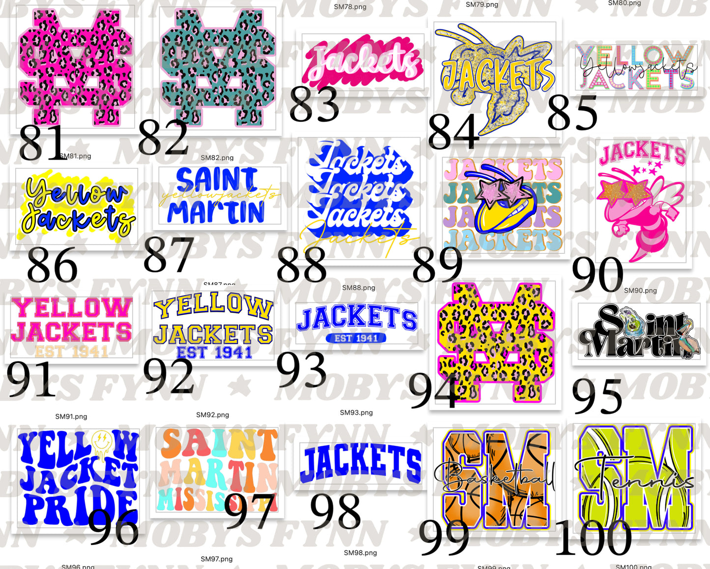 St Martin School Sale Sublimation ONLY Sale
