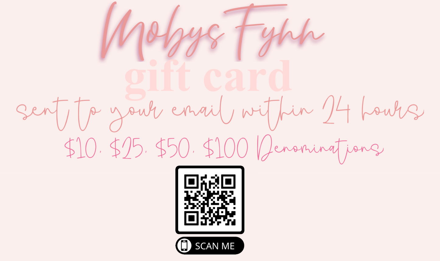 Mobys Fynn Gift Card