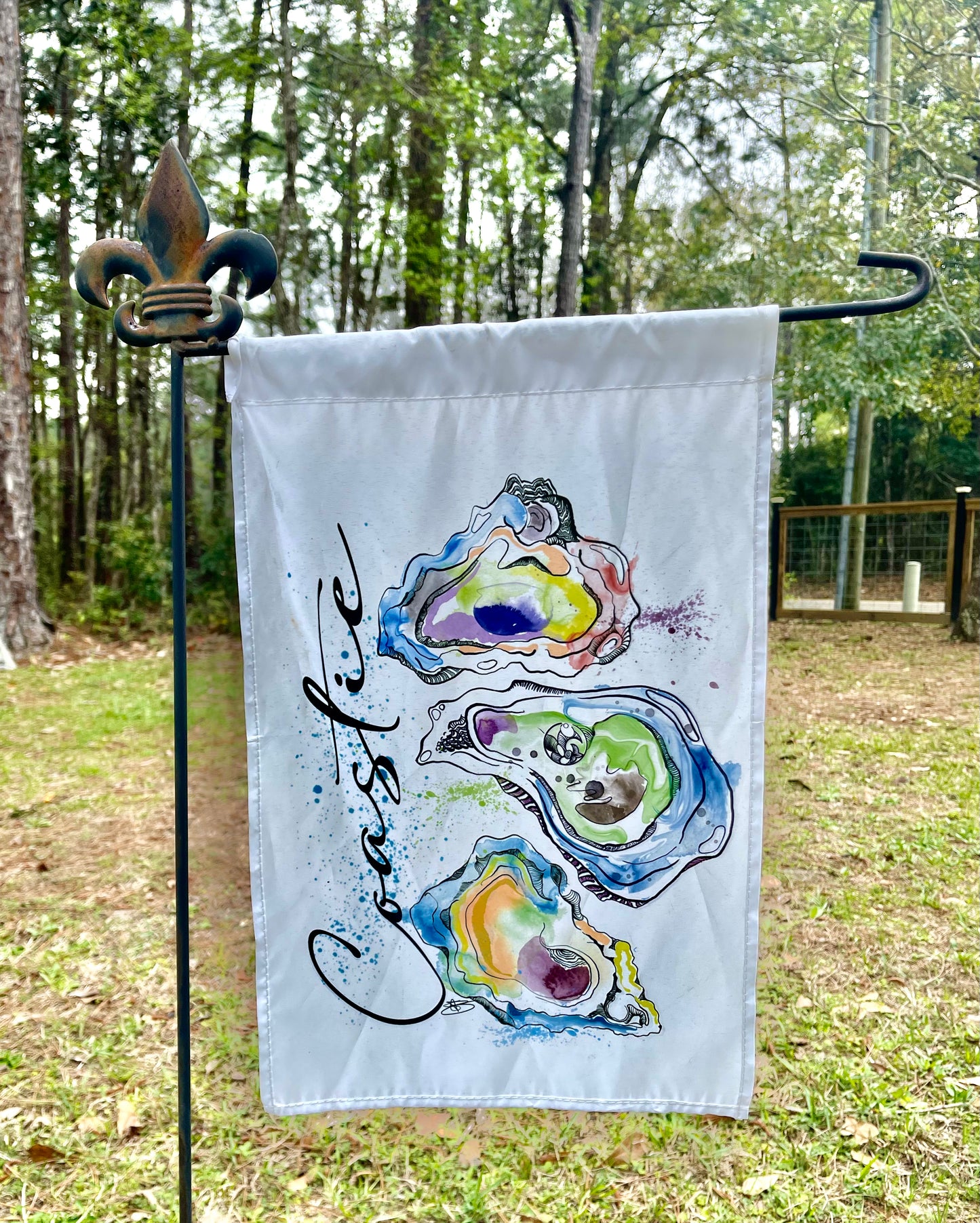Coastie Garden Flag