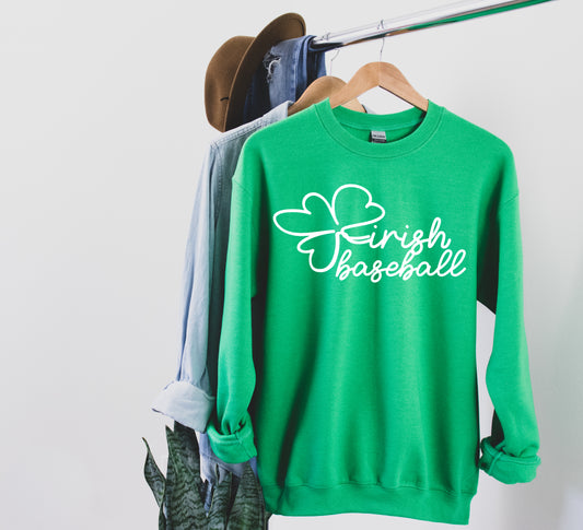 Irish Baseball Cursive Simple & Handdrawn