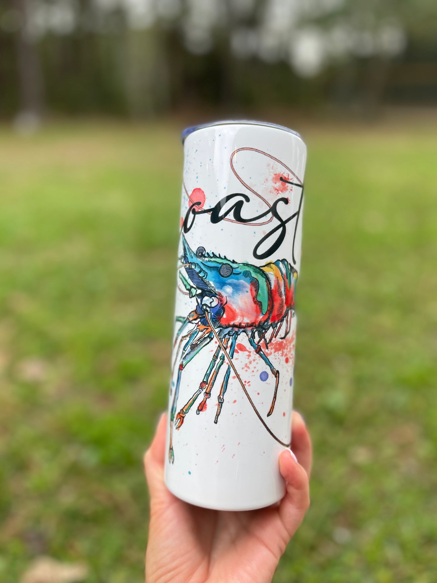 Coastie Tumbler 20oz Skinny