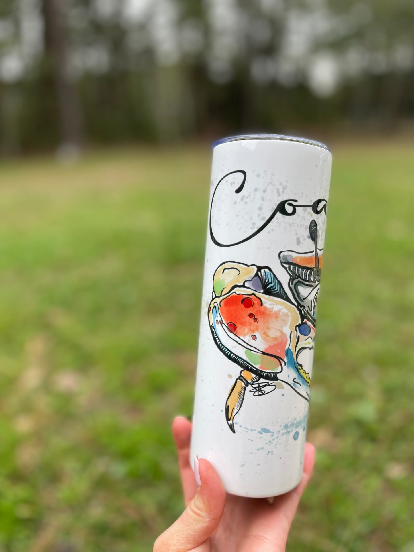 Coastie Tumbler 20oz Skinny