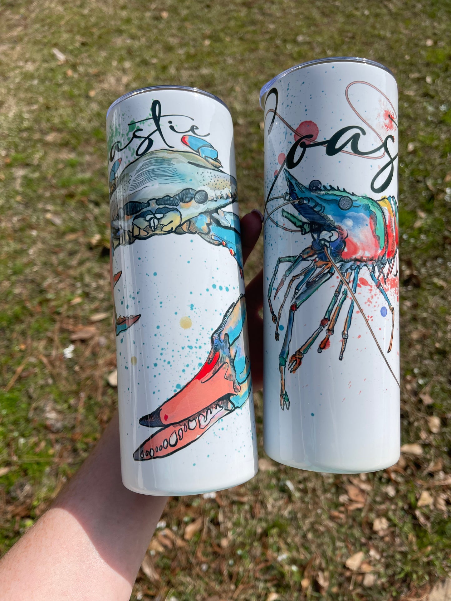 Coastie Tumbler 20oz Skinny