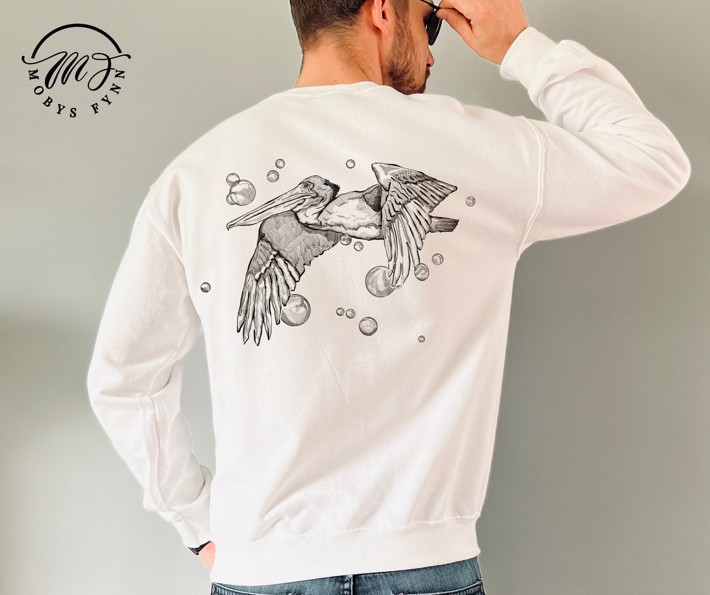 Flying Pelican (Black Version)
