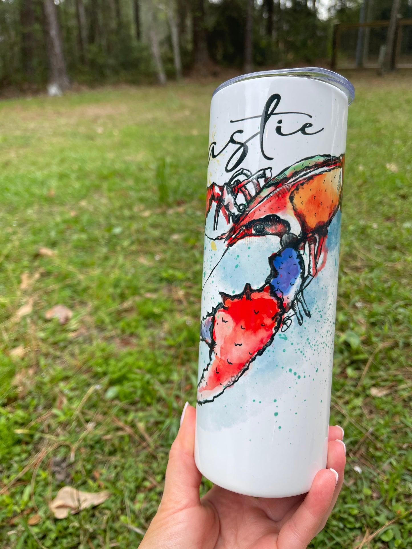 Coastie Tumbler 20oz Skinny