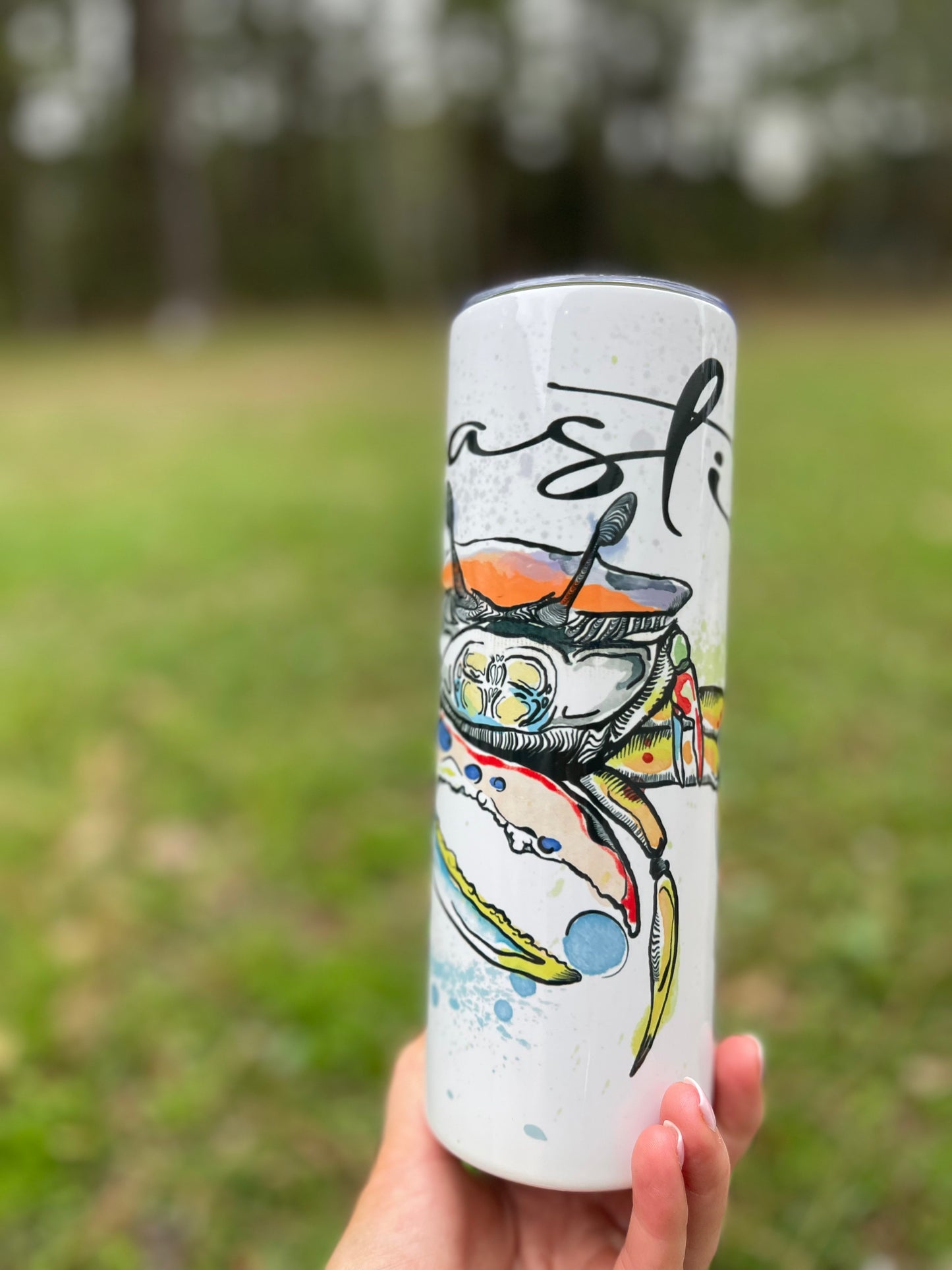 Coastie Tumbler 20oz Skinny