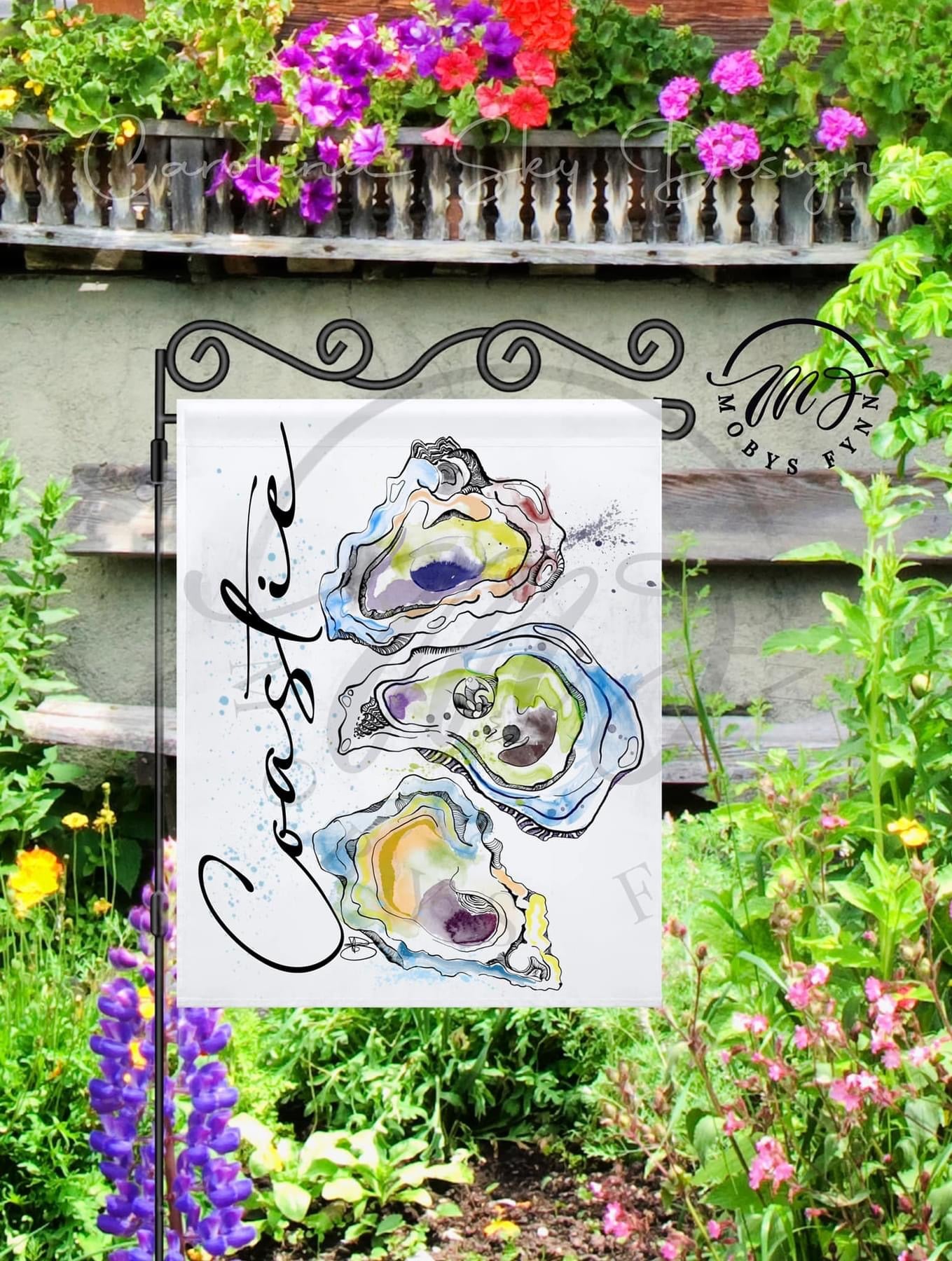 Coastie Garden Flag