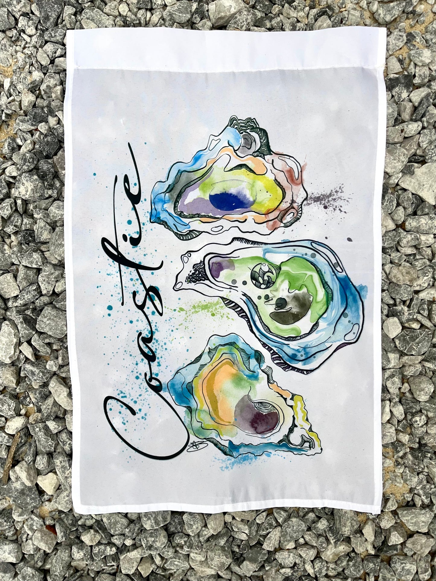 Coastie Garden Flag