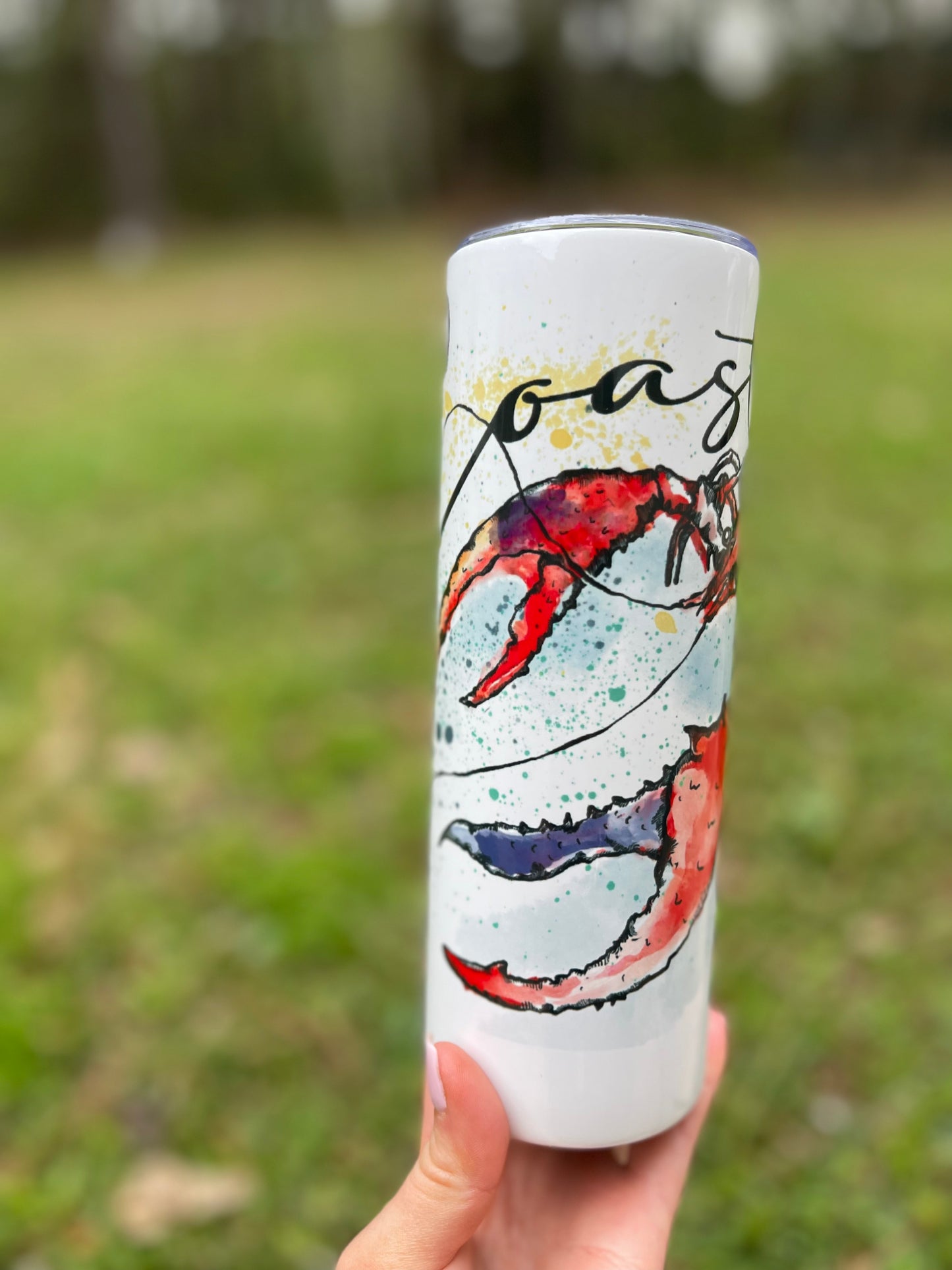 Coastie Tumbler 20oz Skinny