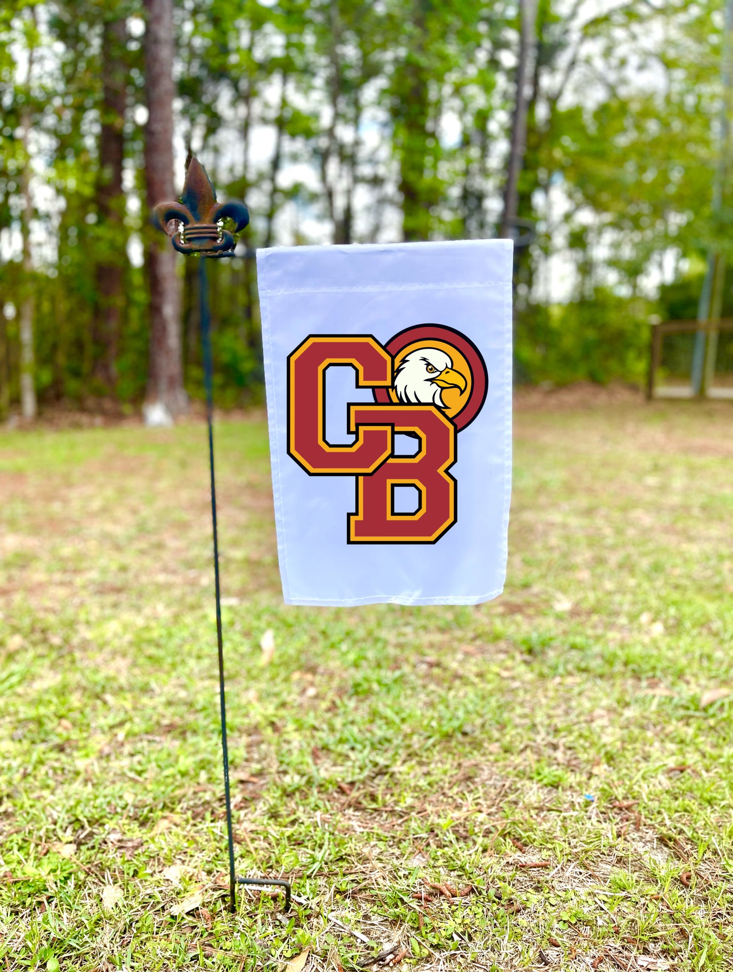 School Spirit Garden Flag