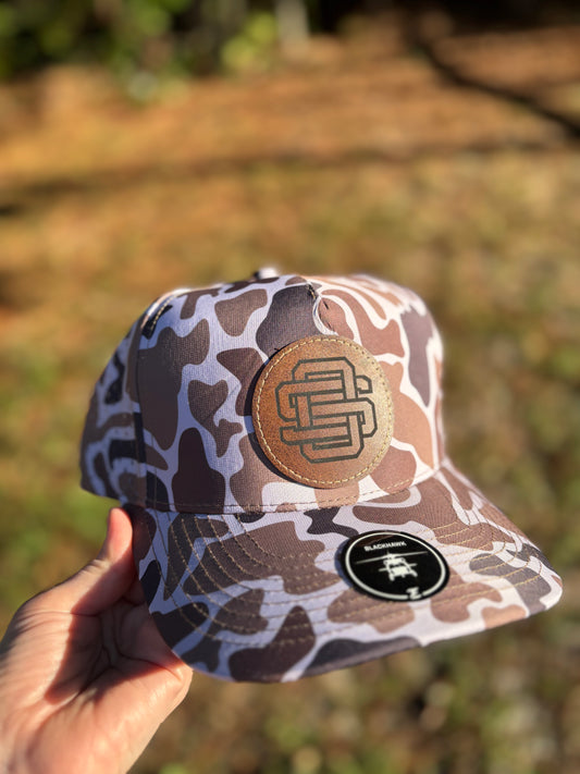 Laser-Stitch Camo Hat