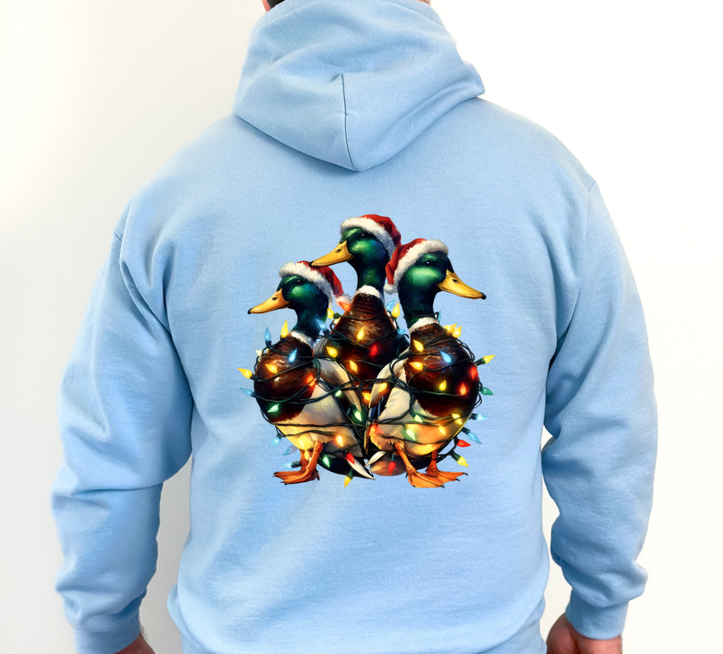 Duck Trio Christmas Lights
