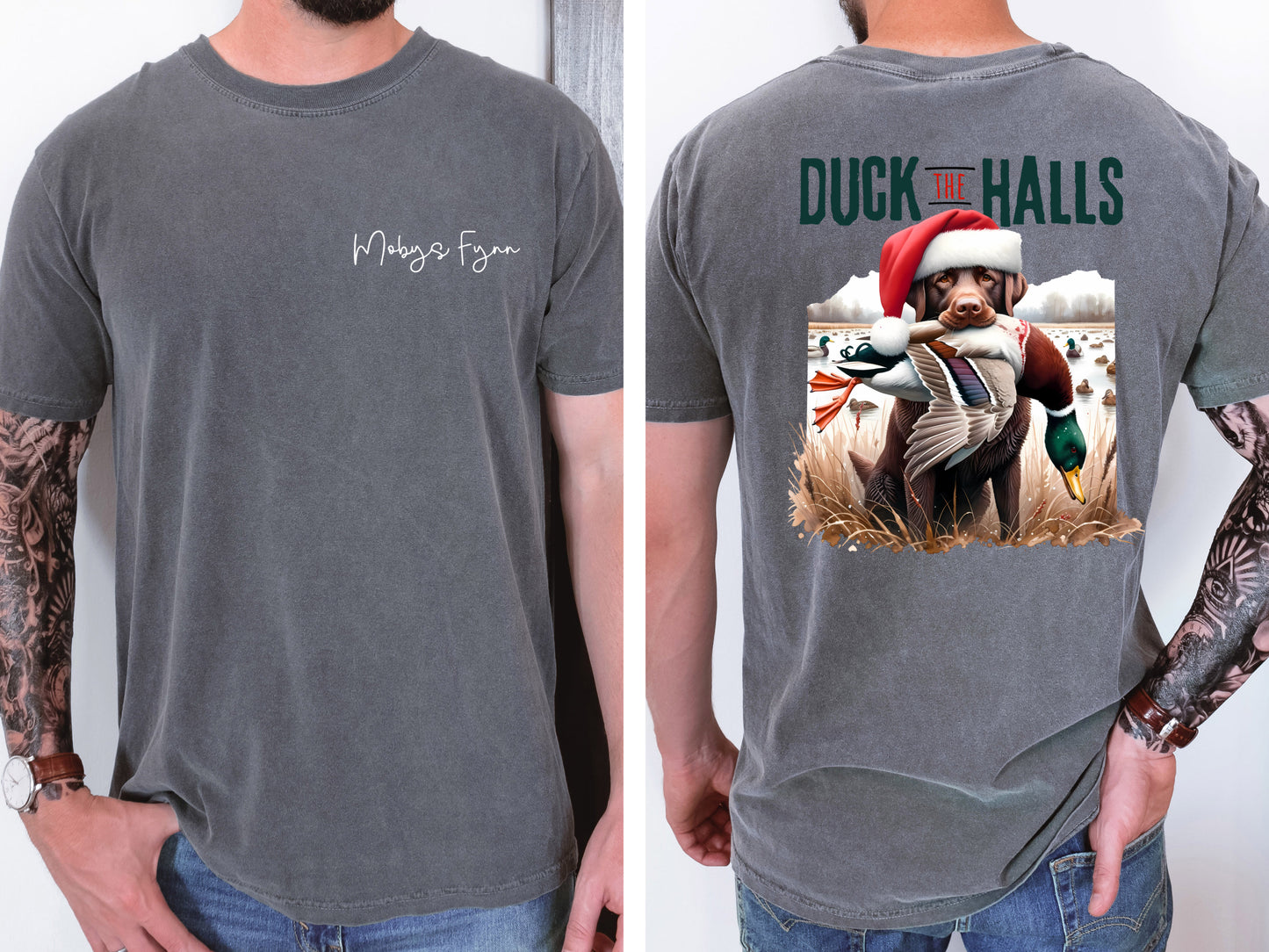 Duck the Halls (Tan or Brown Lab)