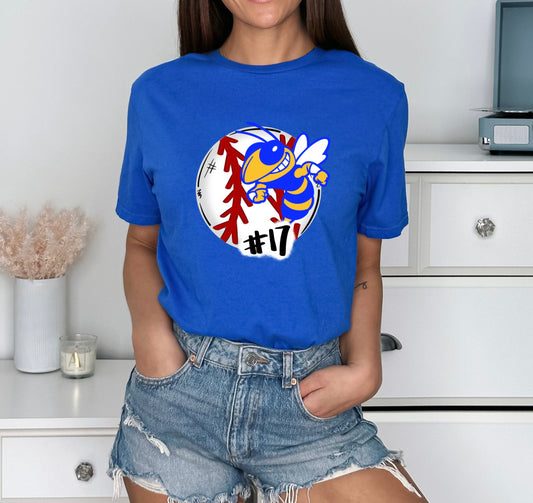 Baseball/Softball Mascot VIBRANT COLORS